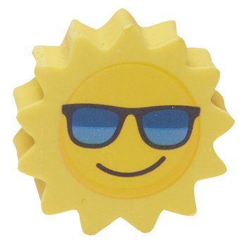 Sun Pencil Topper Eraser - Pack of 25 from Positive Promotions