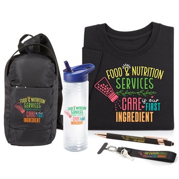 Food Services Care Is Our First Ingredient Gift-A-Day from Positive Promotions