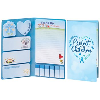 Protect Children Sticky Note Gift Set from Positive Promotions
