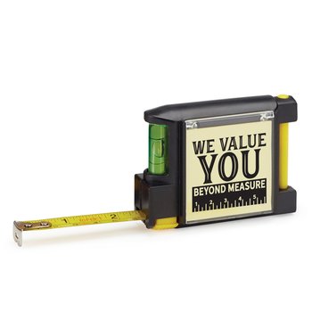 We Value You Beyond Measure Deluxe Tape Measure from Positive Promotions
