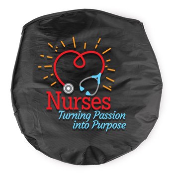 Nurses: Turning Passion Into Purpose Elite Universal Car Windshield Sun Shade from Positive Promotions