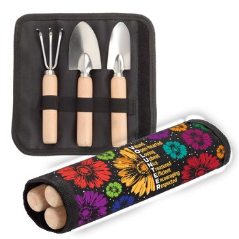 Volunteer 3-Piece Garden Tool Set from Positive Promotions
