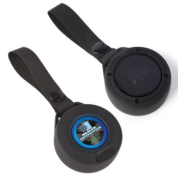 Health Information Professionals: Because Data Makes a Difference SoundGo IPX4 Bluetooth® Water-Resistant Speaker With Strap from Positive Promotions