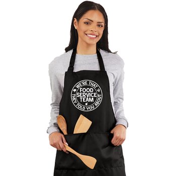 Food Services Full-Length Apron With Pockets from Positive Promotions