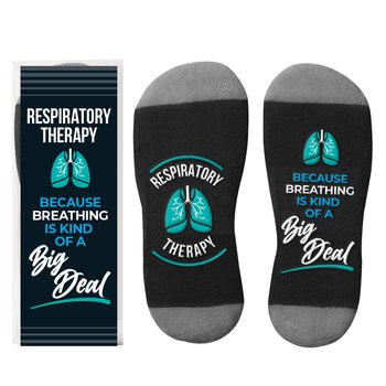 Respiratory Therapy Ankle Socks from Positive Promotions