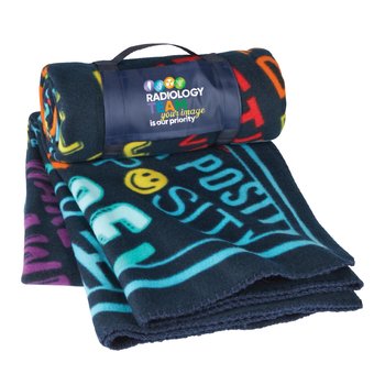 Radiology Team Roll-Up Eco Blanket Of Inspiration from Positive Promotions