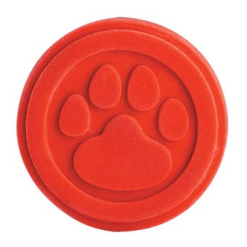 Red Paw Pencil Topper Eraser - Pack of 25 from Positive Promotions