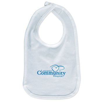 Infant Self-Adhesive Bib - One-Color Personalization Available from Positive Promotions