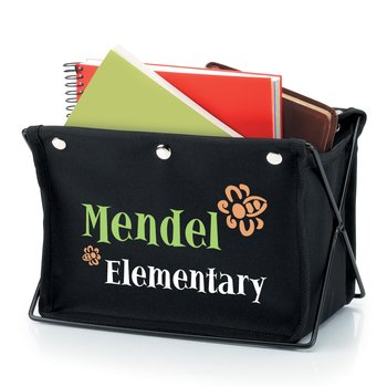 Fabric Desktop Caddy - Personalization Available from Positive Promotions