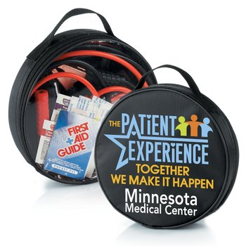 The Patient Experience: Together, We Make It Happen 5-Piece Auto Emergency Kit - Personalization Available from Positive Promotions