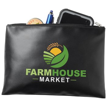 Vinyl Carry-All Pouch - Personalization Available from Positive Promotions