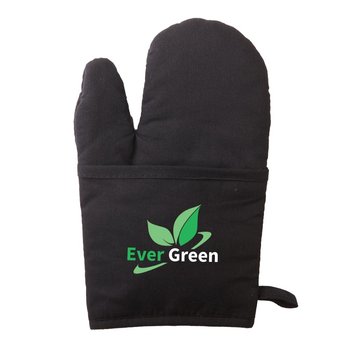 Quilted Cotton Oven Mitt - Personalization Available from Positive Promotions