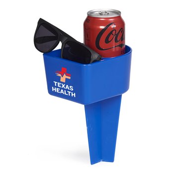 Beach Cup & Phone Holder - Personalization Available from Positive Promotions