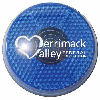 Blue Circle Strobe Light - Personalization Available from Positive Promotions