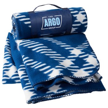 Workplace Safety Roll-Up Eco Blanket - Personalization Available from Positive Promotions