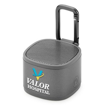 SoundJam 2-in-1 Magnetic Bluetooth® Speaker & MagSafe Phone Stand - Personalization Available from Positive Promotions