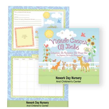 Watching Baby Grow: First Year Keepsake Calendar With Milestone Stickers & Pocket (Spanish) - Personalization Available from Positive Promotions