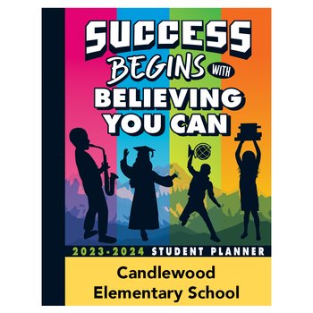 Success Begins With Believing You Can School-To-Home Student Folder - Personalization Available from Positive Promotions