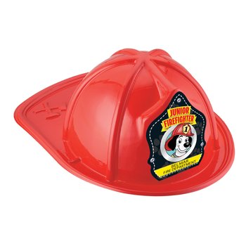 Red Junior Firefighter Dalmatian Firefighter Hat - One-Color Personalization Available from Positive Promotions