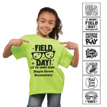 Field Day T Shirts Field Day Apparel Positive Promotions 1st Grade Field Day Shirts 2022 Bergen Arts And Science Charter