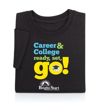 Career & College: Ready, Set, Go! Youth T-Shirt - Personalized from Positive Promotions