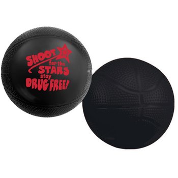 Shoot For The Stars: Stay Drug Free! Mini Basketball - Pack of 10 from Positive Promotions