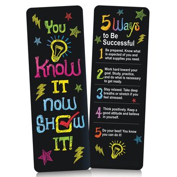 You Know It, Now Show It! Bookmarks - Pack of 25 from Positive Promotions