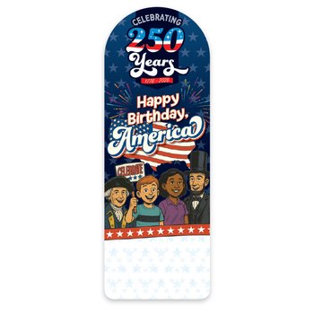 Happy Birthday, America Bookmark - Pack of 50 from Positive Promotions