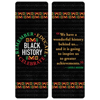 Black History: Remember, Educate, Celebrate Bookmark - Pack of 50 from Positive Promotions