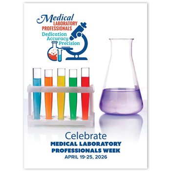 Med Lab Week 2026 Poster from Positive Promotions
