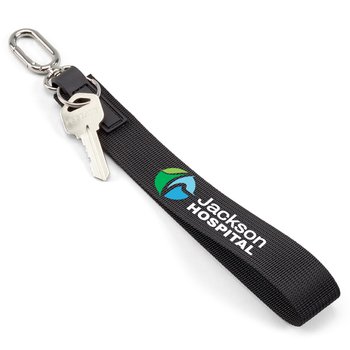 Black Never Lose Your Keys Water-Repellent Key Finder - Personalization Available from Positive Promotions