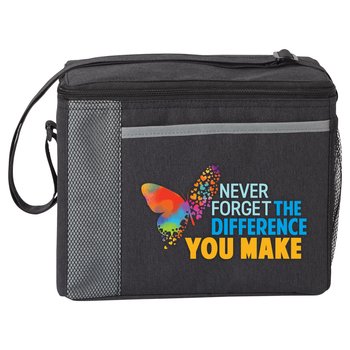 Never Forget the Difference You Make Grayson Lunch/Cooler Bag from Positive Promotions