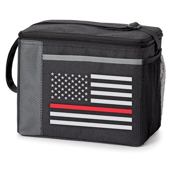 The Thin Red Line Grayson Lunch/Cooler Bag from Positive Promotions