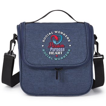 Social Workers: Passion, Purpose, Heart Portland Lunch/Cooler Bag from Positive Promotions