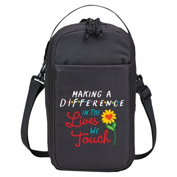 Making a Difference in the Lives We Touch Sling Chill 3-in-1 Insulated Lunch/Cooler Bag from Positive Promotions