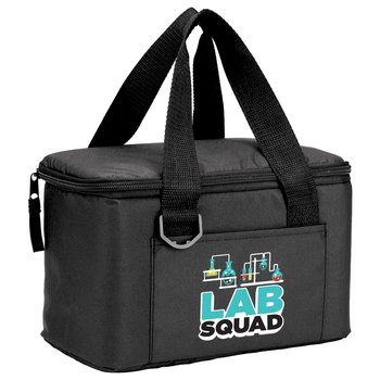 Lab Squad Chill Box 6-Can Insulated RPET Lunch/Cooler Bag from Positive Promotions