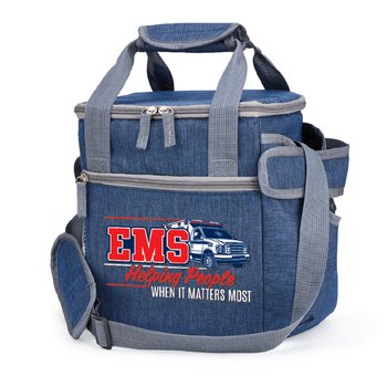 EMS Riverside Lunch/Cooler w/Pocket from Positive Promotions