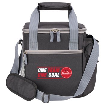 One Team One Goal No Limits Riverside Lunch/Cooler Bag from Positive Promotions
