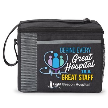 Behind Every Great Hospital Is a Great Staff Grayson Lunch/Cooler Bag - Personalization Available from Positive Promotions
