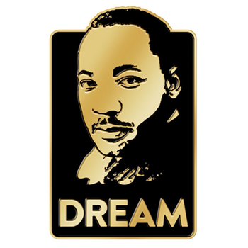 Dream Black History Lapel Pin from Positive Promotions
