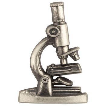 Microscope Lapel Pin With Presentation Card from Positive Promotions