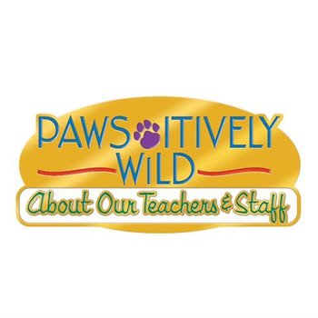Paws-itively Wild About Our Teachers & Staff Lapel Pin With Presentation Card from Positive Promotions