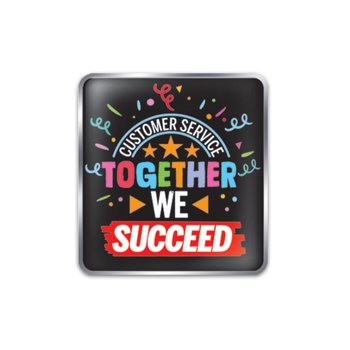 Keep A Smile In Your Voice Lapel Pin With Presentation Card | Positive ...
