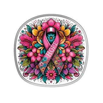 Hope Floral Lapel Pin With Presentation Card from Positive Promotions