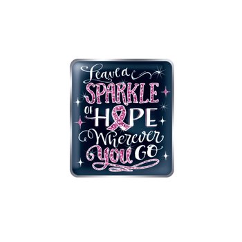 Leave a Sparkle of Hope Wherever You Go Lapel Pin With Presentation Card from Positive Promotions