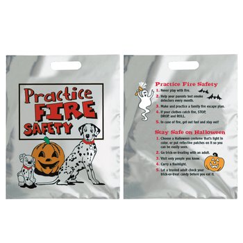 Practice Fire Safety Trick-Or-Treat Bag (Non-Personalized) from Positive Promotions