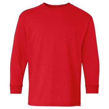GIldan® Youth Unisex 100% Cotton Jersey Long-Sleeved T-Shirt from Positive Promotions