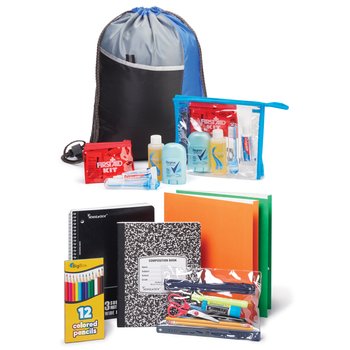 3-5 Budget Combo Kit in Drawstring Backpack from Positive Promotions