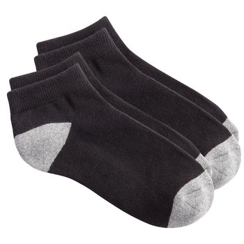 Adult Black Ankle Socks - Pack of 3 Pairs from Positive Promotions