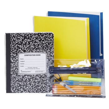 Starter School Supply Kit for All Ages from Positive Promotions